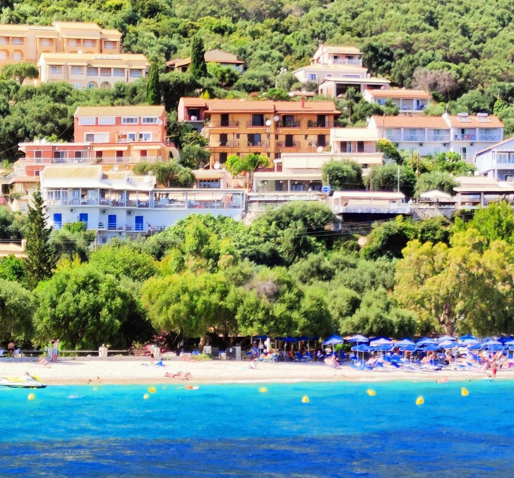Vasiliki Seamemories Apartment Барбати Екстериор снимка